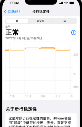 祁门iPhone手机维修如何在iPhone开启'步行稳定性通知'