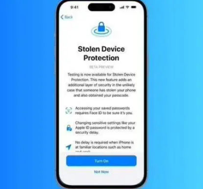 祁门苹果授权维修店分享被盗设备保护功能开启方法 