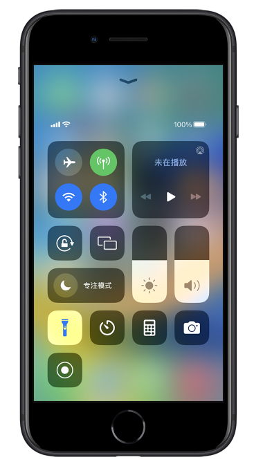 祁门苹果14维修分享苹果iPhone 14 Pro手电筒开启方法 